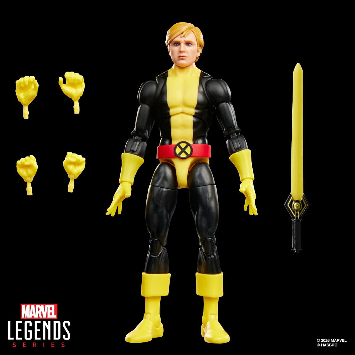 ハズブロ(Hasbro)MARVEL マーベルレジェンド・シリーズ マーベルコミックス アンキャニィX-MEN サイファー レトロ台紙付き ニュー・ミュータント コ…